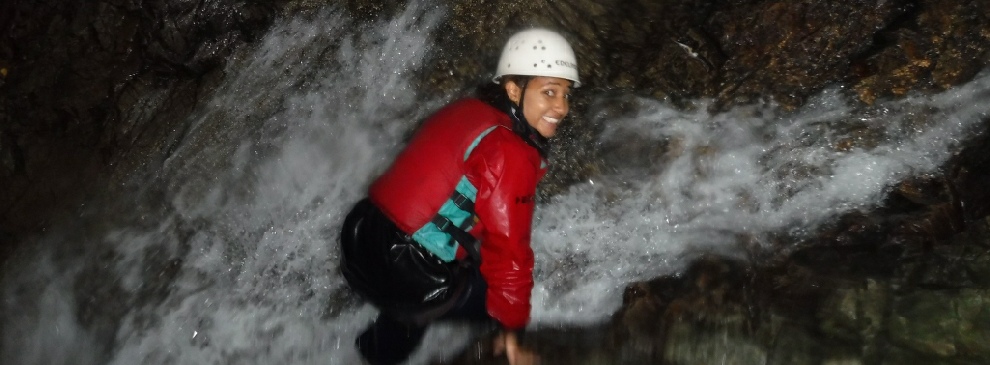 Gorge scrambles are what water falls in the lake district are made for.